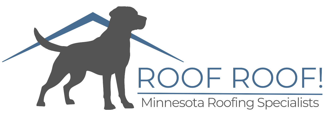 HartHaus Homes logo including a dog with the words roof roof
